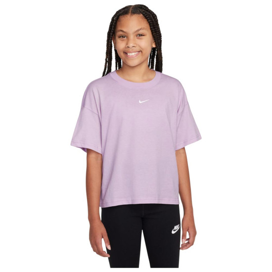 Nike Παιδική κοντομάνικη μπλούζα Sportswear Essential Kids' (Girls') T-Shirt